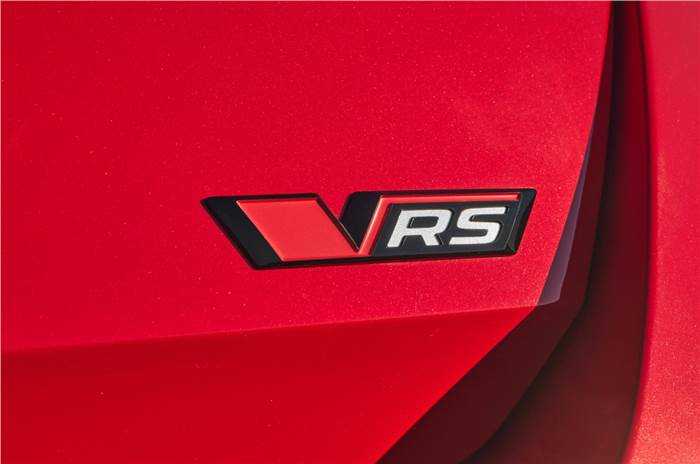 Skoda Octavia RS 2025 review badge